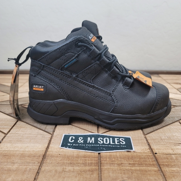 ariat contender steel toe